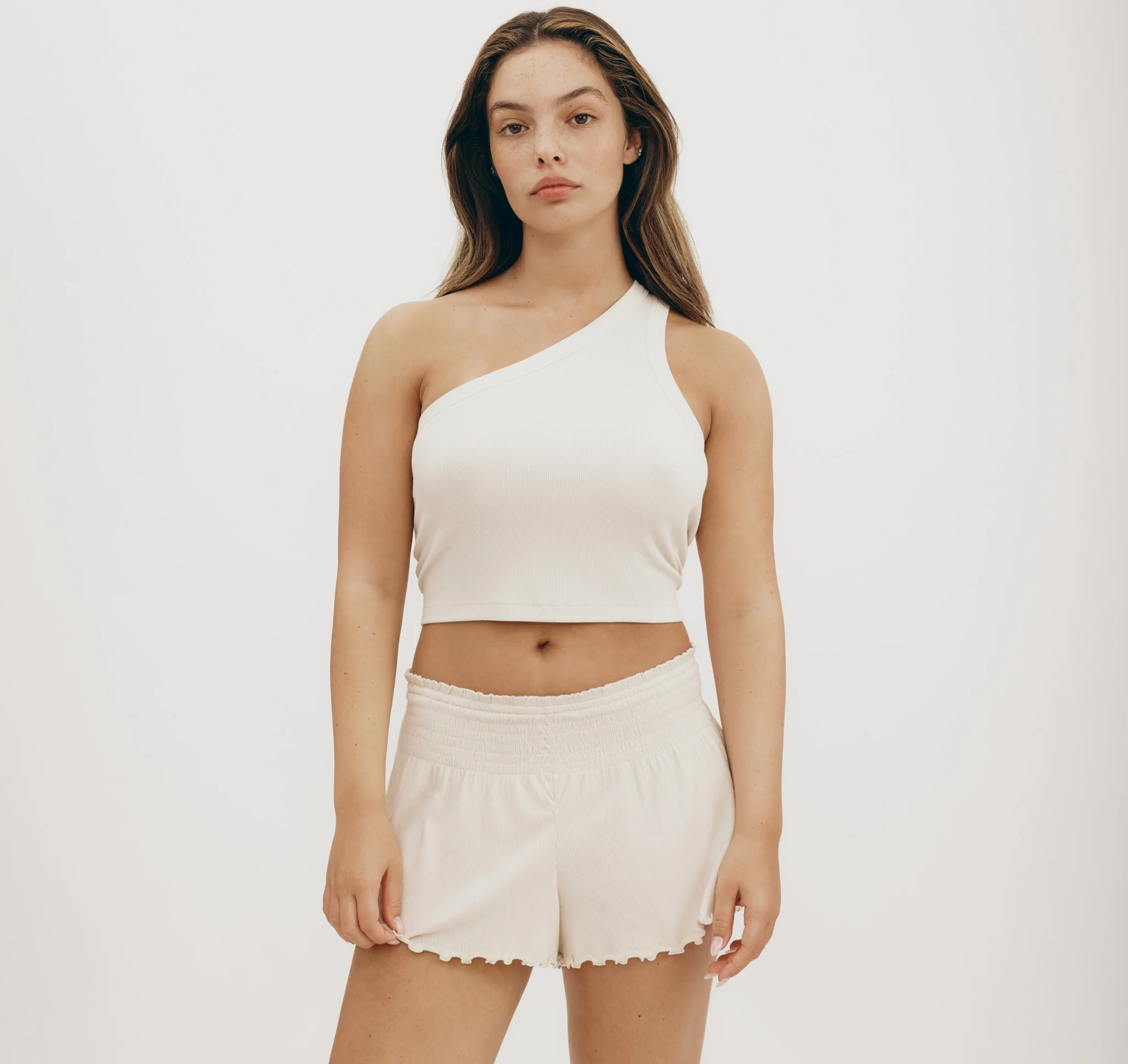 Core Bold Rib Smocked Shorts - Image 2